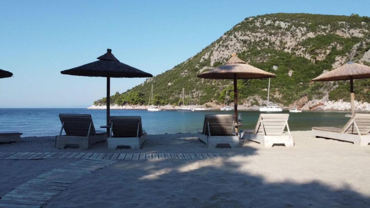 Limnonari Beach Rooms Skopelos Exterior foto