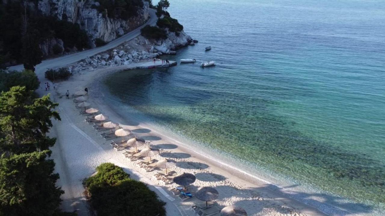 Limnonari Beach Rooms Skopelos Exterior foto
