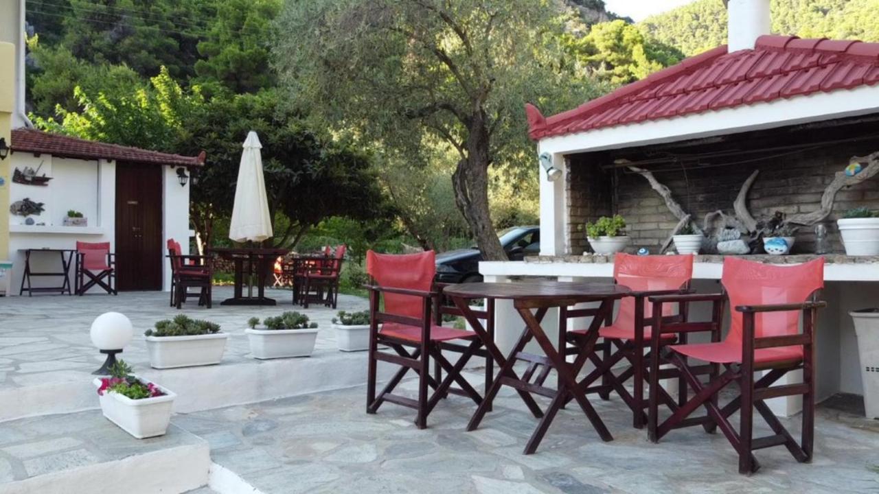 Limnonari Beach Rooms Skopelos Exterior foto