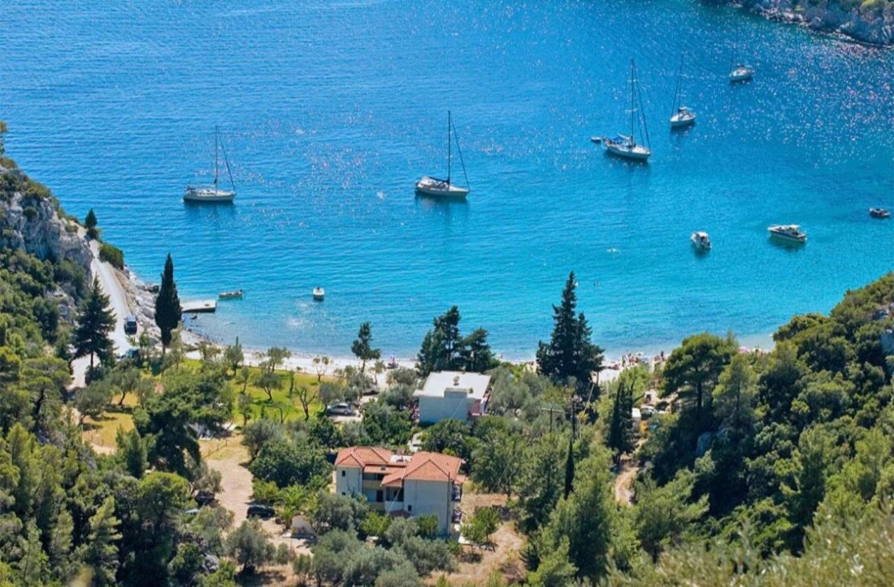 Limnonari Beach Rooms Skopelos Exterior foto